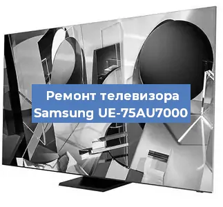 Замена материнской платы на телевизоре Samsung UE-75AU7000 в Екатеринбурге